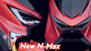 BOCOR Video New Yamaha NMAX Facelift 2019 Muncul Video Versi 3D Desain Gres cuy [upl. by Ravaj200]