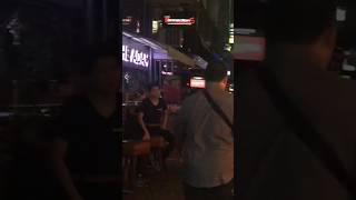 Silom Soi 4  Gay Street  Gay Area in Bangkok Thailand We go to gay bar tonight gaytravel [upl. by Aubarta407]