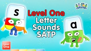 Stayathome  Alphablocks Level One  Letter Sounds  SATP  HomeSchooling [upl. by Eide]