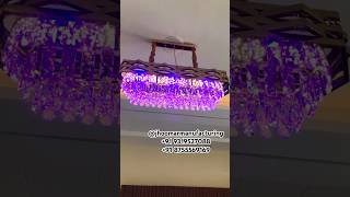 600x1200 MM chandelier  New Crystal Jhoomar manufacturing interiordesign chandelier fancylight [upl. by Auberon353]