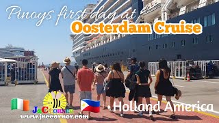 🟠 Our First Day at Oosterdam HOLLAND AMERICA Cruise 🌞 JnC CORNER [upl. by Liggitt]