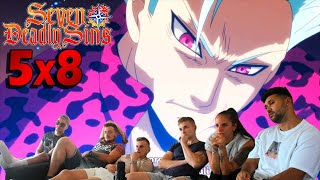 IL SACRIFICIO DI BAN  I Sette Peccati Capitali  Episodio 5x8 Group Reaction ITA [upl. by Auginahs]