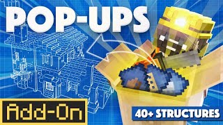 PopUps AddOn  Minecraft Marketplace Addon  Showcase [upl. by Aima943]