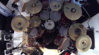 Kevin Paradis  Drum recording for band Profanus Nathrakh [upl. by Inihor]