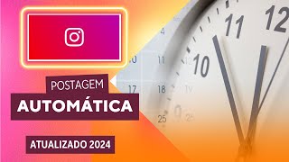 COMO PROGRAMAR UMA PUBLICAÇÃO NO INSTAGRAM E FACEBOOK [upl. by Guyer345]