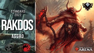 RAKDOS AGGRO  STANDARD 2022 BO1 DECK GUIDE  DampD The forgotten realms Rakdos treasure aggro [upl. by Hanford384]