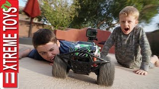 Extreme Toys TV Short First Behind the Scenes Vlog with Ethan and Cole RC Car with a GoPro [upl. by Borreri]