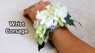 How To Make A Wrist Corsage [upl. by Halimak]