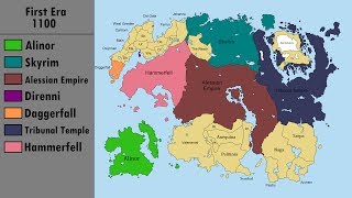 History of Tamriel Every Decade [upl. by Ttennaj]