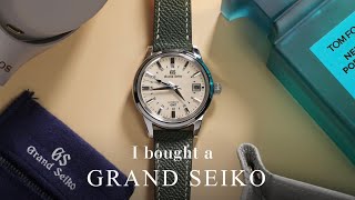 我買了一只GRAND SEIKO SBGM221兩地時間腕錶Elegance系列大谷翔平同款 [upl. by Pratte43]