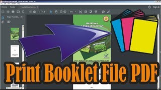 【Tutorial】 Cara Print Booklet Pada File PDF di Acrobat Reader DC • Simple News Video [upl. by Chader121]