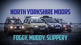 North Yorkshire Moors Meet  UK Panda 4x4 [upl. by Harts]