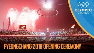 PyeongChang 2018 Opening Ceremony  PyeongChang 2018 Replays [upl. by Studdard]