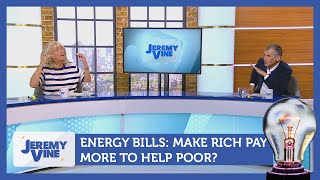 Energy Bills Make rich pay more to help poor Feat Carole Malone amp Phil Jones  Jeremy Vine [upl. by Airdnassac383]