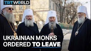 Kiev orders monks in historic Pechersk Lavra monastery to leave [upl. by Levona]