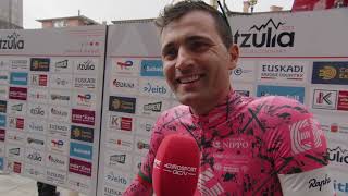 Ruben Guerreiro  Interview at the start  Itzulia Basque Country 2022  Stage 3 [upl. by Castora]