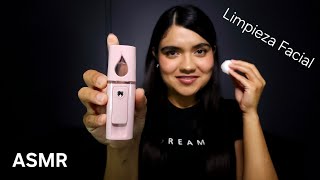 ASMR  LIMPIEZA FACIAL para tu CARITA 💆‍♀️ASMR IN SPANISH  FACIAL CLEANSING 💆‍♂️ [upl. by Nelie554]