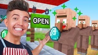 I OPENED a SHOP in Minecraft… [upl. by Kcirderfla]