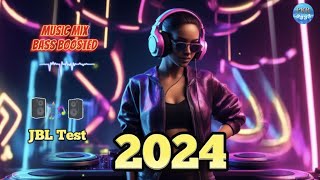 EDM Music Mix 2024 Bass Boosted JBL Test 3 Song remix bassboosted music 2024 jbl remix2024 [upl. by Cirdes]