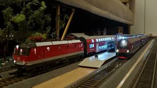 Fahrvideo Railjet Abfahrt 2024 Roco H0 [upl. by Darom]