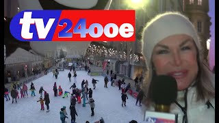 WelsReport  tv24ooe  „EIS8erBahnSaison 2024“  Großer Run zur Eröffnung [upl. by Gayl317]