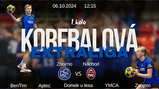 1KOLO  MS Znojmo VS SK Náchod  ČESKÁ KORFBALOVÁ EXTRALIGA [upl. by Enybor248]