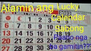 Paano manalo sa Online sabongCalendar tips 2022 ng Sabonglunarcalendar [upl. by Atem306]