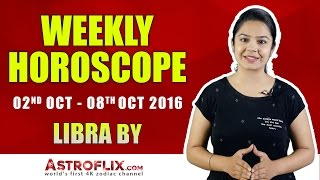 Libra  Weekly Horoscope  2nd Oct  8th Oct  2016 [upl. by Nasya]