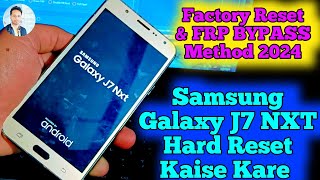 samsung Galaxy J7 NXT Hard Reset Kaise Kare  Frp Bypaas Unlock Tool  Factory Reset J701FDS [upl. by Akiam]