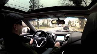 Video Review amp Test Drive of the 2012 Hyundai Veloster StyleTech MT [upl. by Finzer]