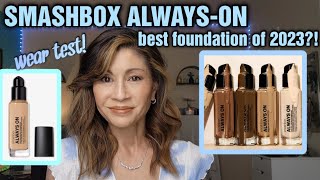 Smashbox Always On Foundation Review [upl. by Naejamron]