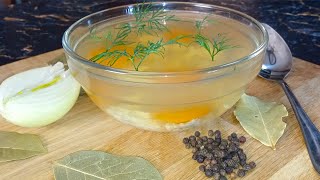 Simple and delicious My familys favorite recipe Aspic jelly recipe Homemade aspic [upl. by Crowell]