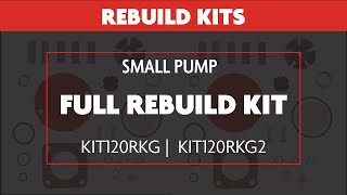 FillRite Full Rebuild Kit  Small Pump  KIT120RKG amp KIT120RKG2 [upl. by Tebazile]