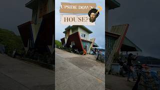 Weird 😮  Upside Down Inverted House in Sagada  Isang Wow Cafe by the Clouds travel [upl. by Yelmene121]