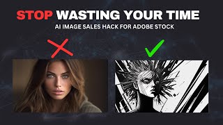 Sell AI Images  How to Create AI Images that Sell on Adobe Stock with PROOF amp Examples AI stock Tip [upl. by Adnirak]