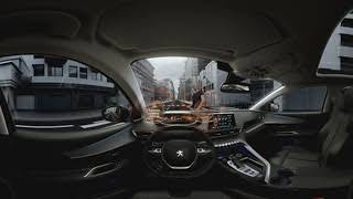 PEUGEOT 3008 SUV– 360 VR Video Active Safety Brake [upl. by Bunder]