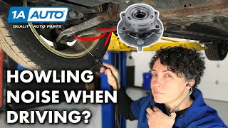 Car or truck howling noise when driving How to evaluate your wheel hub bearings [upl. by Hammel]