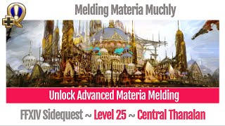 FFXIV Unlock Advanced Materia Melding  Melding Materia Muchly  A Realm Reborn [upl. by Meredi]