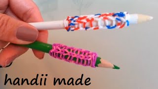 Loom Bands  Stifthaltung Pencil Grip  Anleitung deutsch [upl. by Appledorf]