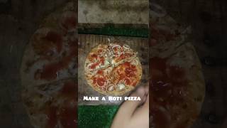 Make a Roti pizza pizza foodshorts [upl. by Beall439]