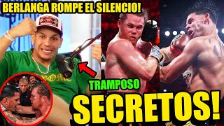 BERLANGA RELVELA los SECRETOS de su pelea contra CANELO ÁLVAREZ [upl. by Ahsimek]