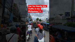 🇵🇭Would you like to Drive this Crazy Traffic in the Philippines  philippines filipina [upl. by Ailimat850]