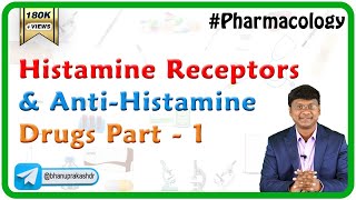 Pharmacology of Histamine  Histamine receptors and Antihistamine Drugs  Part 1 [upl. by Tedder]