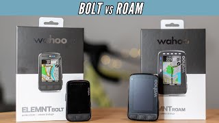 WAHOO ROAM v2 vs BOLT v2  Czym się różnią najnowsze liczniki GPS Wahoo [upl. by Drawe]