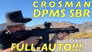 Crosman DPMS SBR… FULLAUTO BB GUN [upl. by Beatrice]