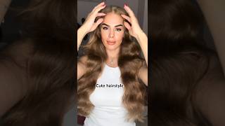 Cute amp Easy Hairstyle for MediumLong Hair✨😍hair hairstyle shortsvideo shorts tiktok [upl. by Harmony]