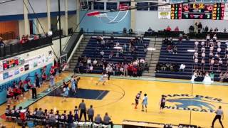 Varsity Highlights vs Harber Feb 26 2016 [upl. by Acalia273]