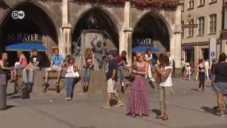 München  sommerliche Bayernmetropole  Hin amp weg [upl. by Winikka]