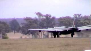 Canberra bomber at Temora Air Museum [upl. by Adnwahsat]