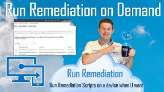 Run Remediation Script On Demand in Intune [upl. by Riamu]